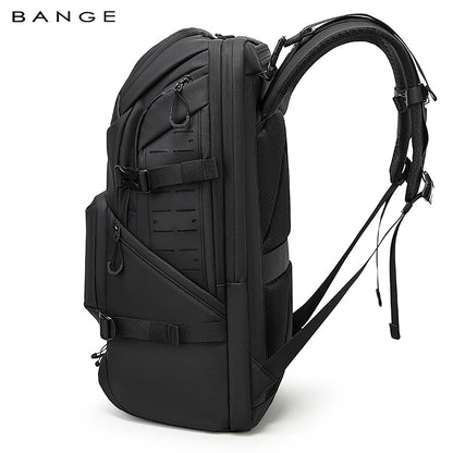 BANGE New Premium Multifunction Trendy 15.6inch Hiking Waterproof Men Laptop Backpack