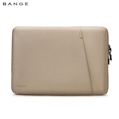 Bange 6801D Beige new protective water resistant 15inch laptop sleeve with handle