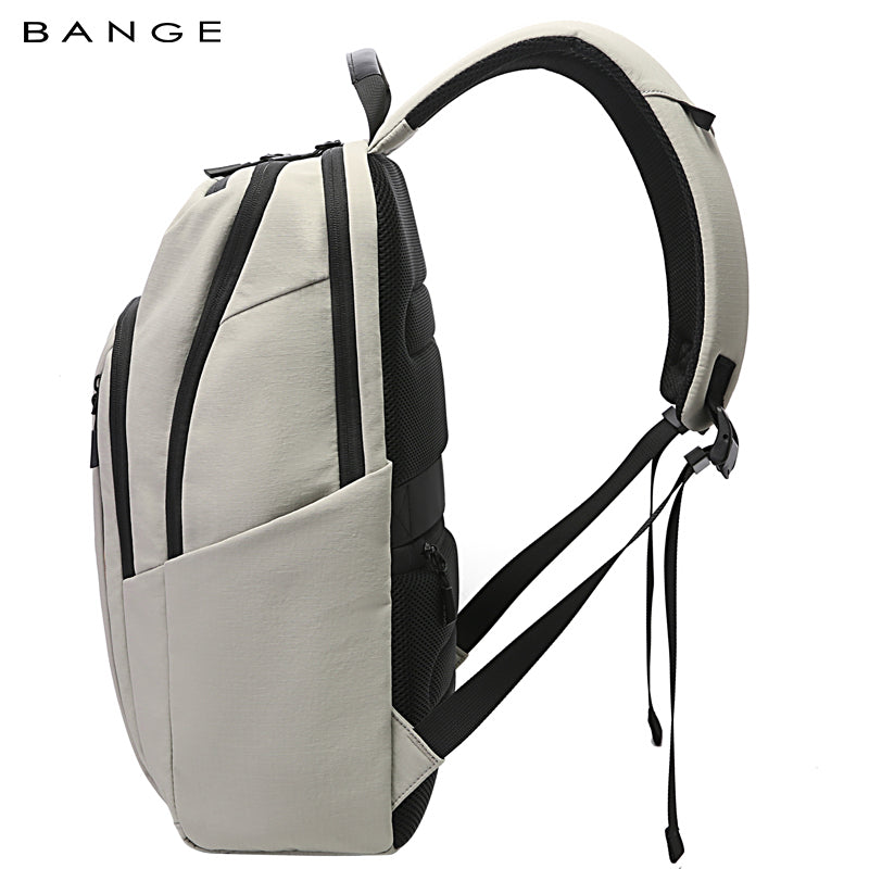 BANGE 7856 Grey Hot Sell New Arrival Wholesale Soft Lightweight Waterproof Men Casual Laptop Backpack