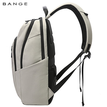 BANGE 7856 Grey Hot Sell New Arrival Wholesale Soft Lightweight Waterproof Men Casual Laptop Backpack