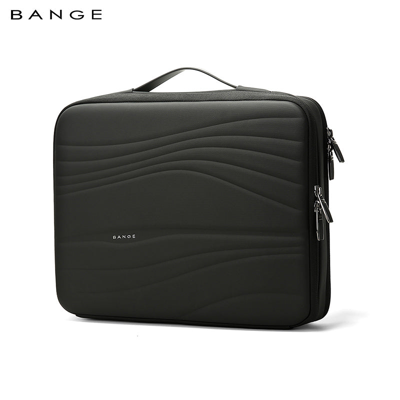 BANGE 8018 New Wholesale Waterproof 14inch Padded Laptop Briefcase High-quality Business Commute Multi-Compartment Laptop