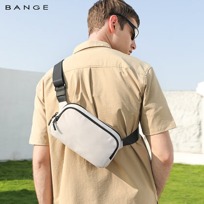 BANGE New Daily Unisex Lightweight Waterproof Custom Men Crossbody Messenger Bag 3097 Yellow