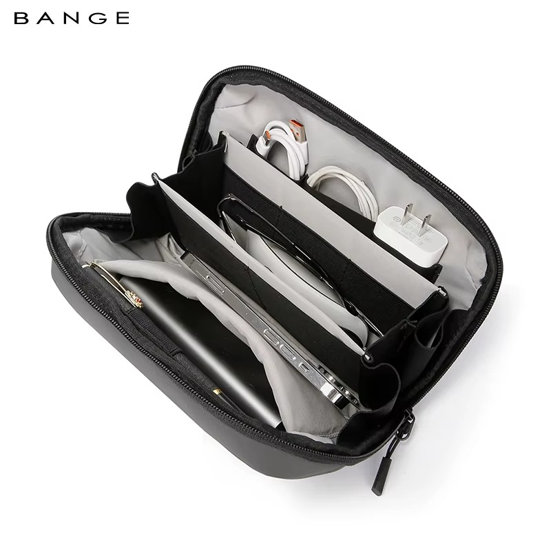 BANGE New Urban Travel Waterproof Electronic Organizer case Accessories Pouch Digital Storage Bag 6800 Blue