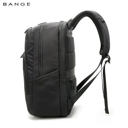 BANGE New Travel Waterproof Soft Lightweight Student Casual Bag Men Laptop Backpack 7839 Blue
