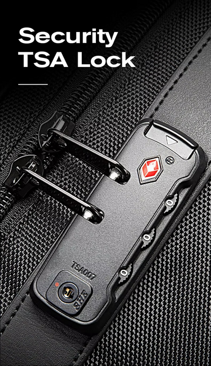 BANGE New Design Multifunction Expand TSA Lock Waterproof Shoes Shoulder Men Duffle Luggage Travel Bags Model 77178 Black