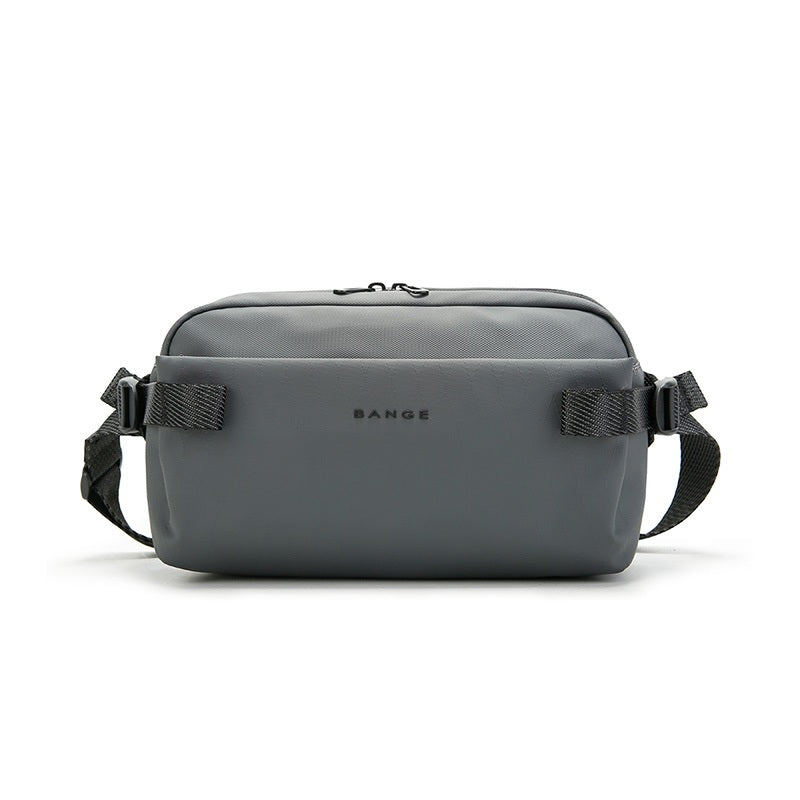 BANGE New Daily Unisex Lightweight Waterproof Custom Men Crossbody Messenger Bag 7837 Grey