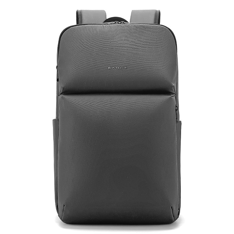 BANGE New Large Capacity Daily 15.6inch Light Waterproof Business Laptop Men Backpack 3065 Grey