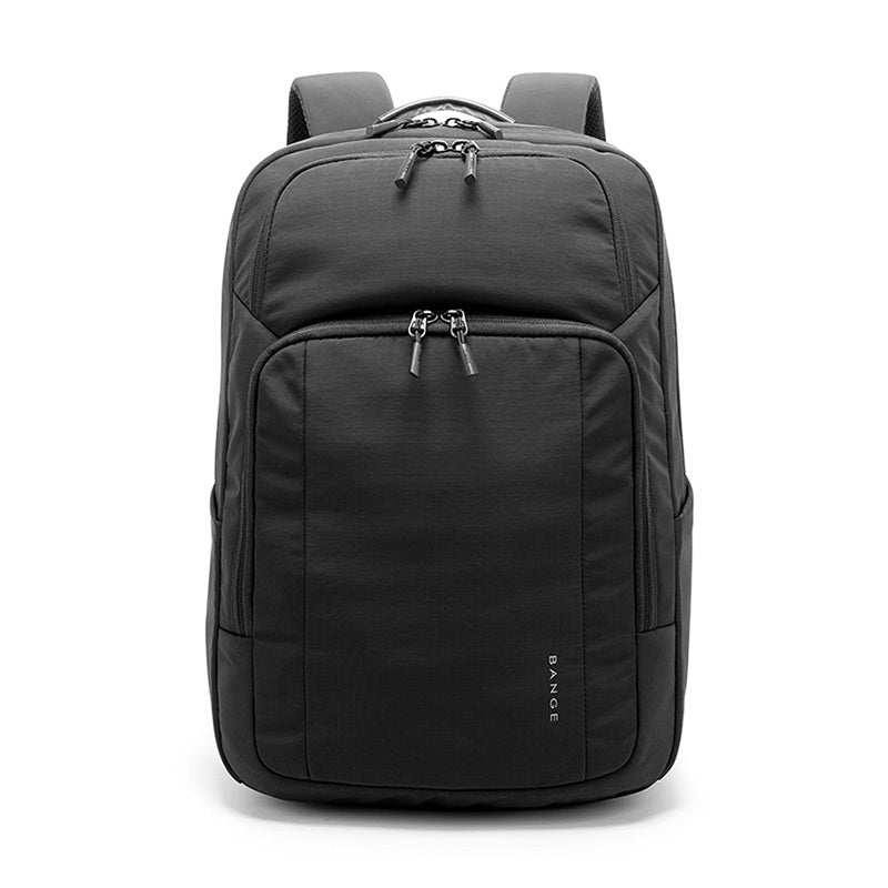 BANGE New Travel Waterproof Soft Lightweight Student Casual Bag Men Laptop Backpack 7839 Black