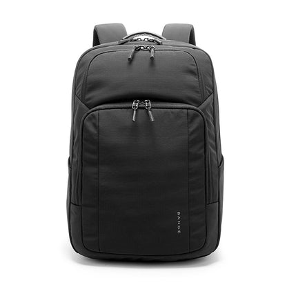 BANGE New Travel Waterproof Soft Lightweight Student Casual Bag Men Laptop Backpack 7839 Black