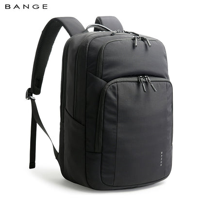 BANGE New Travel Waterproof Soft Lightweight Student Casual Bag Men Laptop Backpack 7839 Black
