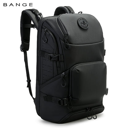 BANGE New Premium Multifunction Trendy 15.6inch Hiking Waterproof Men Laptop Backpack