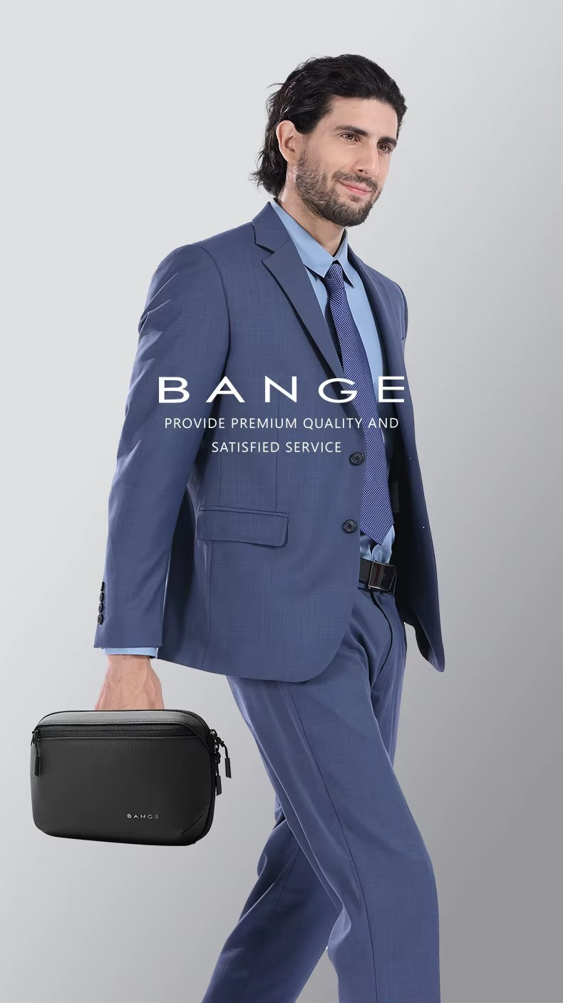 BANGE New Urban Travel Waterproof Electronic Organizer case Accessories Pouch Digital Storage Bag 6800 Blue