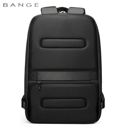 BANGE 7251 Business Men premium quality Fashion 15.6 in Laptop Backpack Unisex Black
