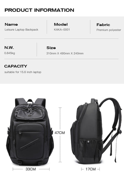 Bange KA001 Oxford Waterproof Student multifunctional backpack