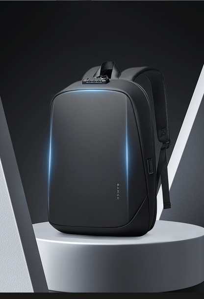 BANGE 7251 Business Men premium quality Fashion 15.6 in Laptop Backpack Unisex Black