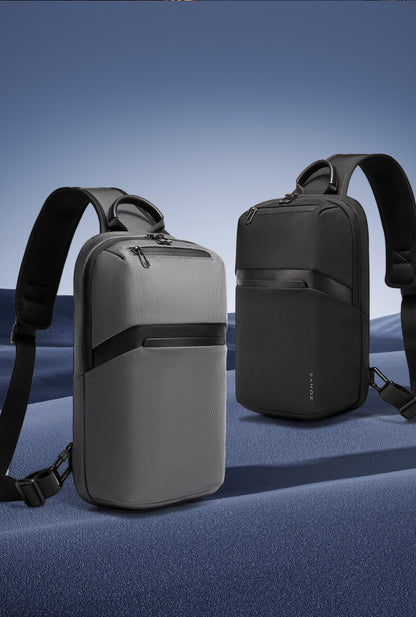 Bange Multifunctional Waterproof Sling Shoulder Men bag BG 7719 Grey