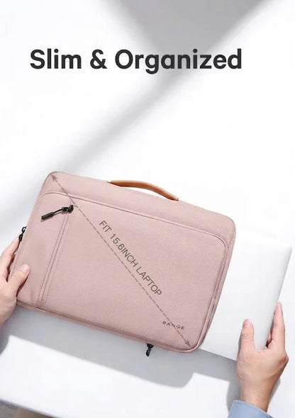 Bange 6802D Pink New Protective Water Resistant 15Inch Laptop Sleeve With Handle