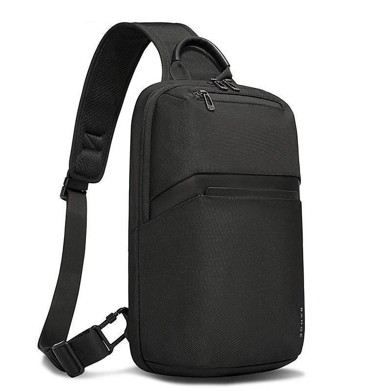 Bange Multifunctional Waterproof Sling Shoulder Men bag BG 7719 Black
