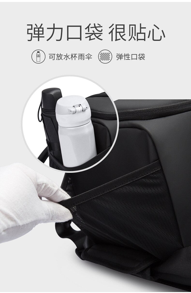 Bange stylist toiletry sport bags gym men waterproof travel duffel bag 2378 Black