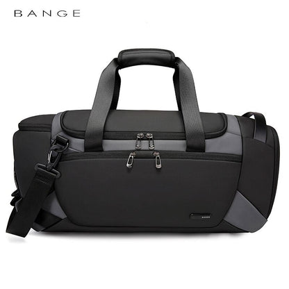 Bange stylist toiletry sport bags gym men waterproof travel duffel bag 2378 Grey